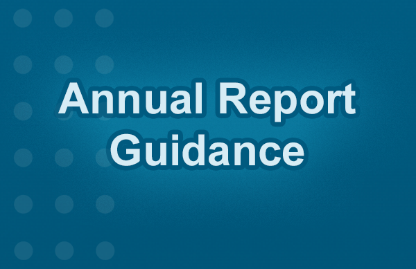 Annual Report Guidance