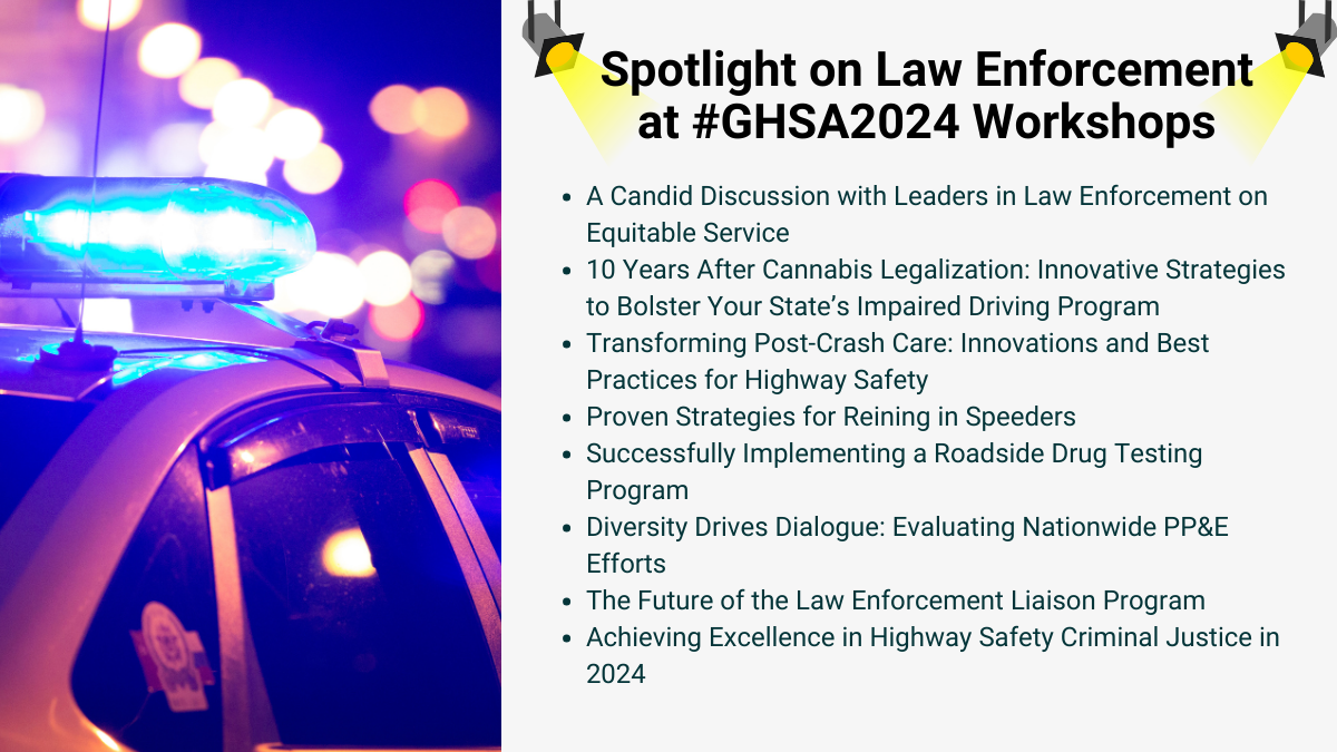 Spotlight on law enforcement at #GHSA2024 workshops